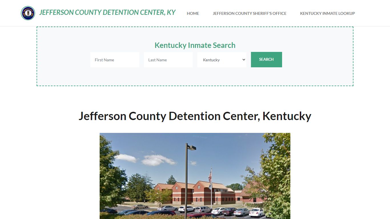 Jefferson County Detention Center, KY Inmate Roster, Offender Search